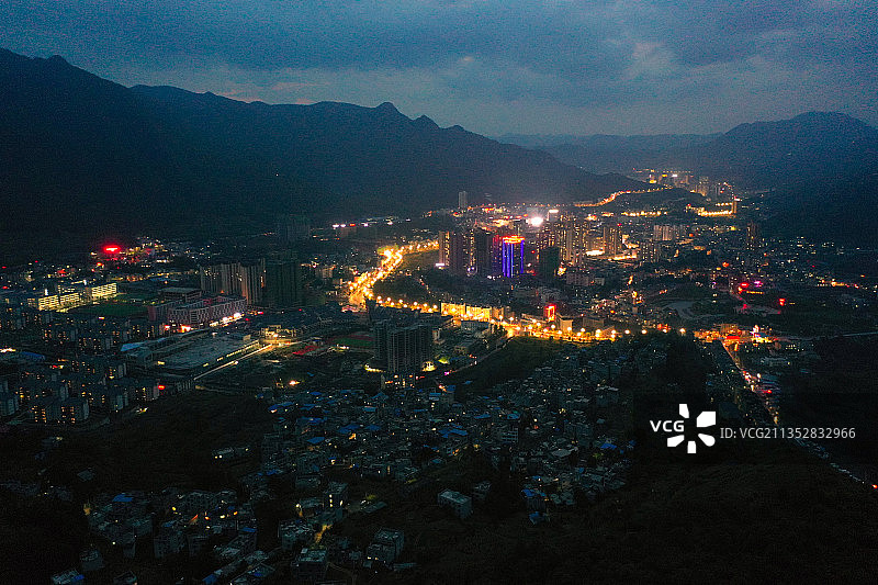 贵州这个不易去的小县城独特地理环境凸显山地公园省魅力图片素材