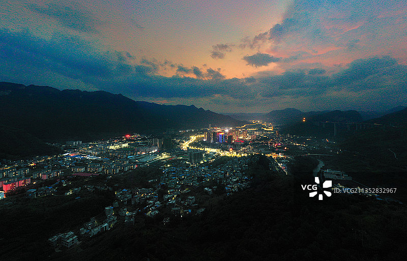 贵州这个不易去的小县城独特地理环境凸显山地公园省魅力图片素材