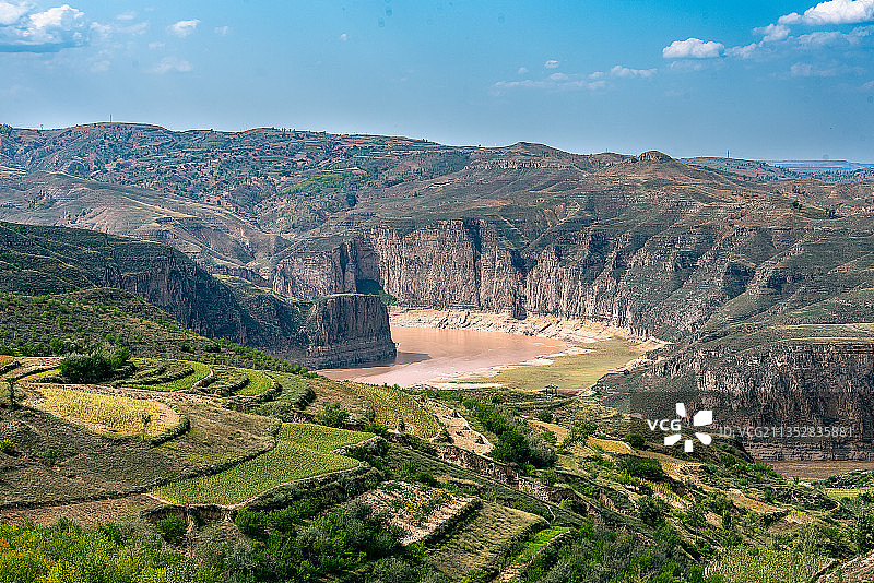 晋陕大峡谷、老牛湾掠影图片素材