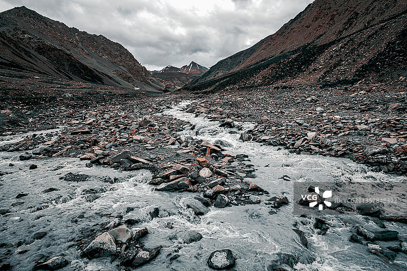 岗什卡雪山图片素材