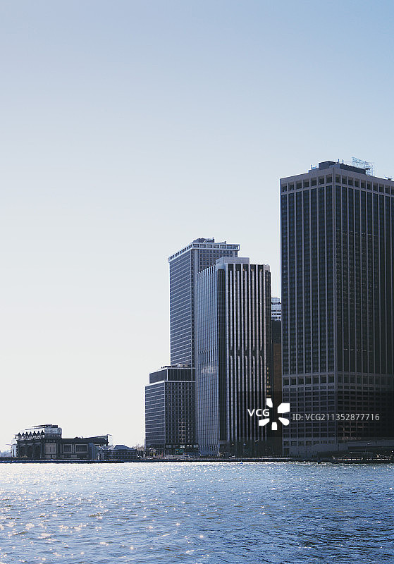 纽约市景观、天际线、曼哈顿图片素材
