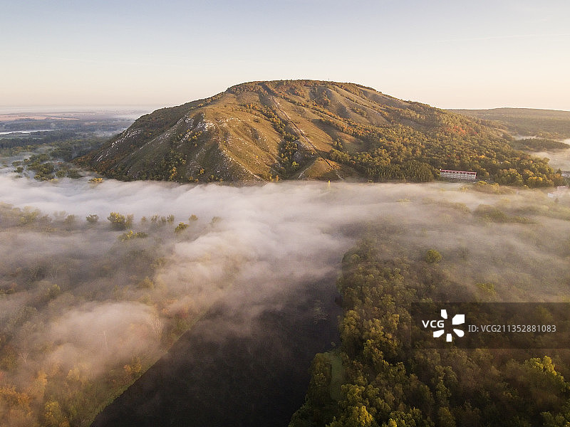 斯特利塔马克区山脉风光，巴什科尔托斯坦共和国，俄罗斯图片素材