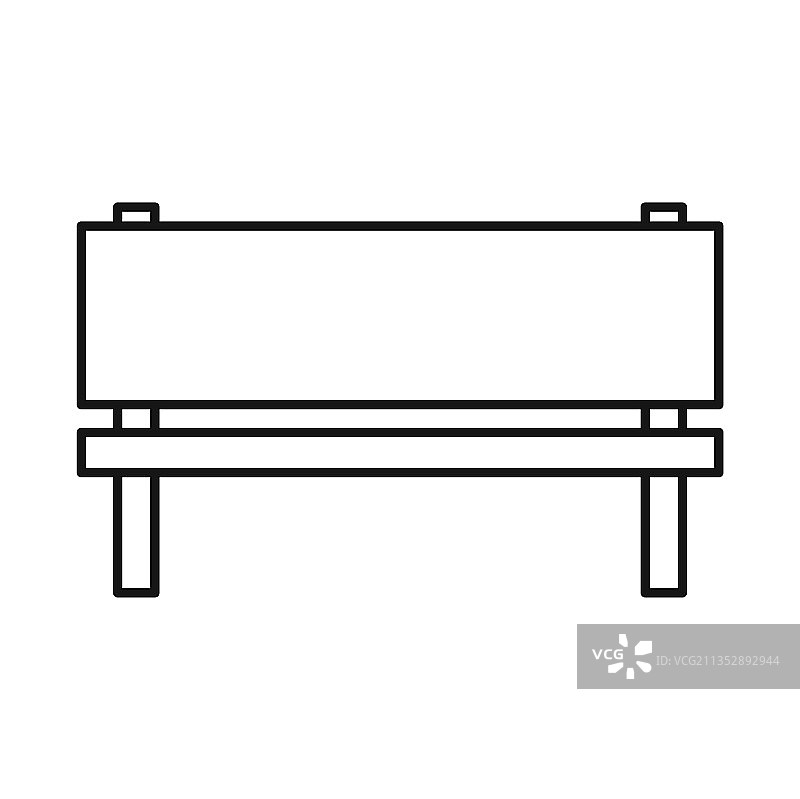长凳和座椅标志图形图片素材