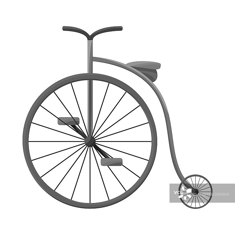 自行车和旧标志网页元素图片素材