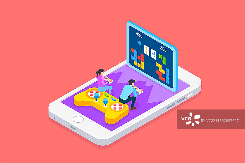 2.5D手游插画图片素材