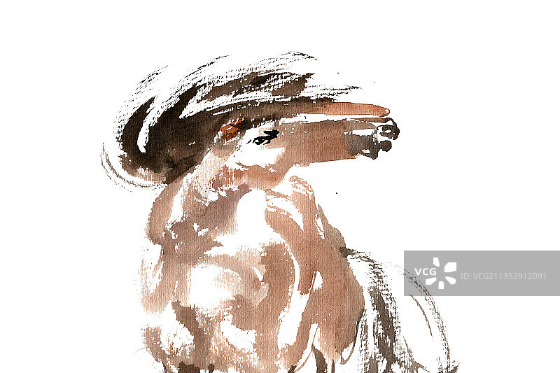 昂首的马图片素材