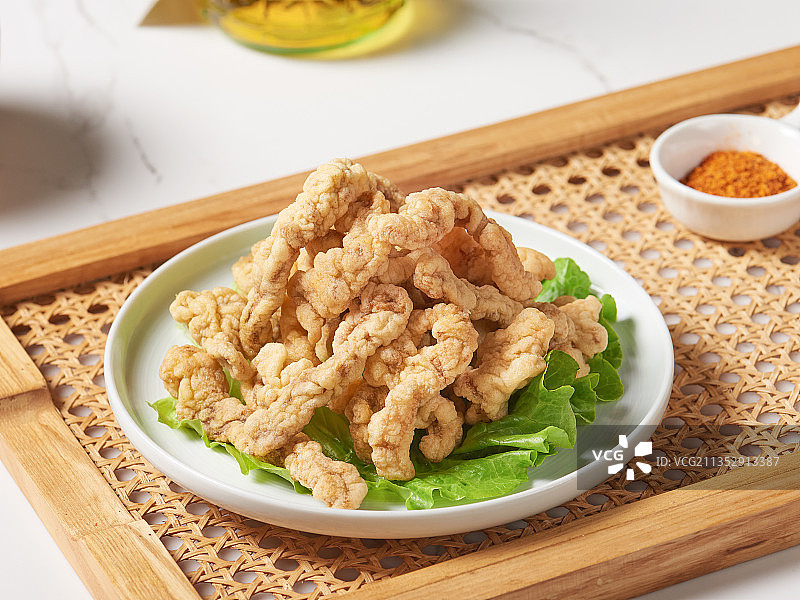 现炸酥肉图片素材