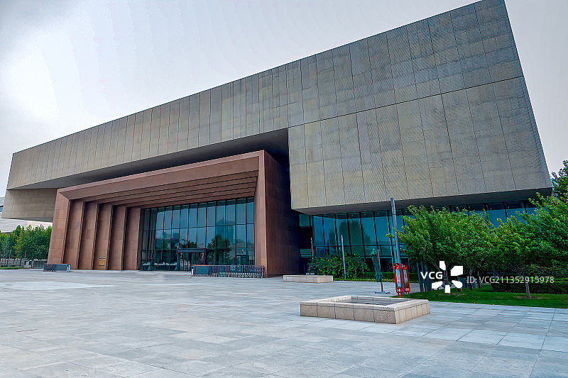 天津文化中心一瞥－天津博物馆图片素材