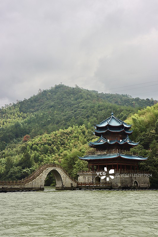 富春江小三峡图片素材