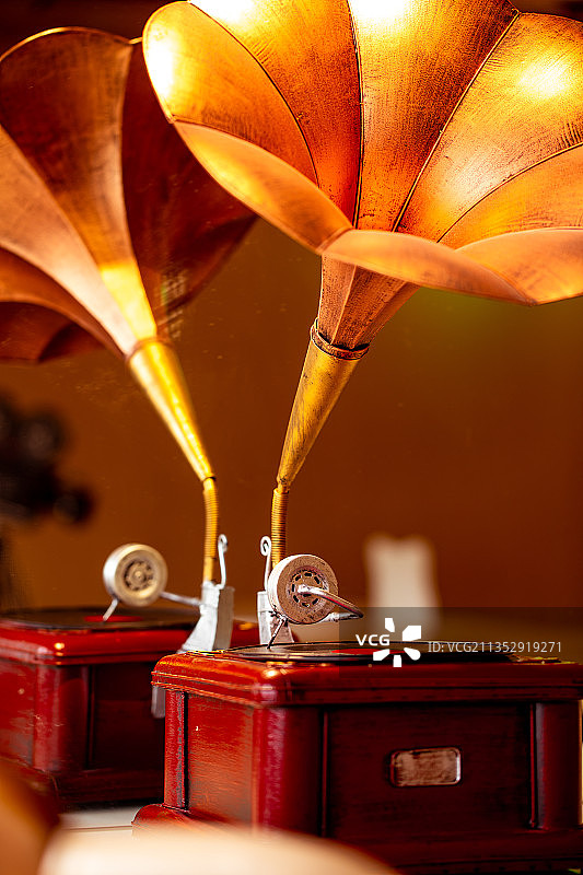 复古留声机图片素材