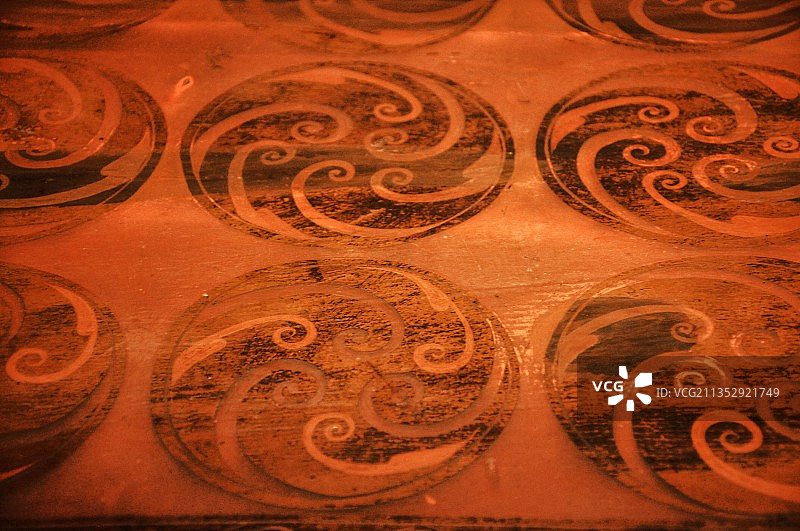 湖南省博物馆汉代漆器图片素材