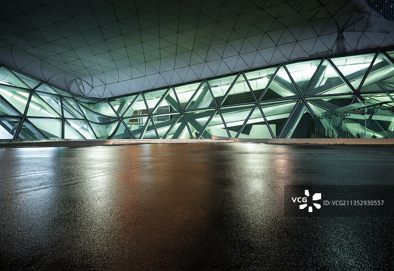 剧院建筑停车场图片素材