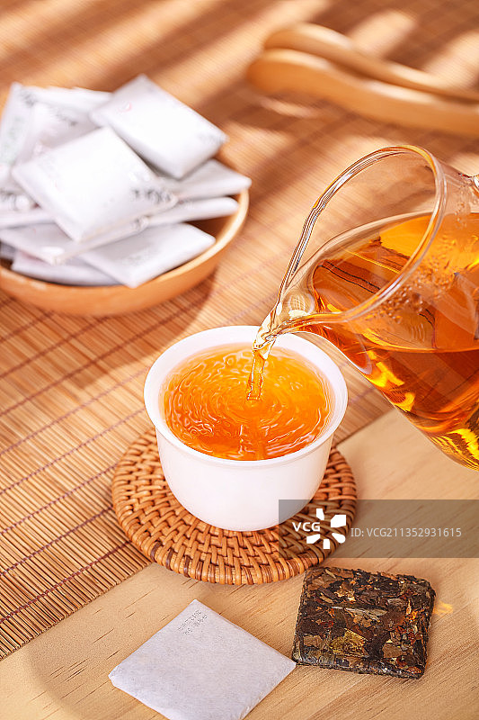 陈皮白茶图片素材