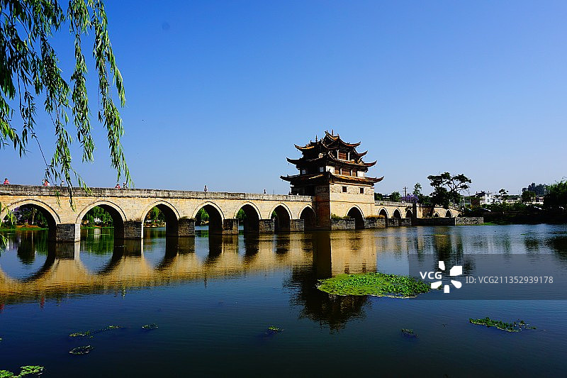 红河七孔桥图片素材