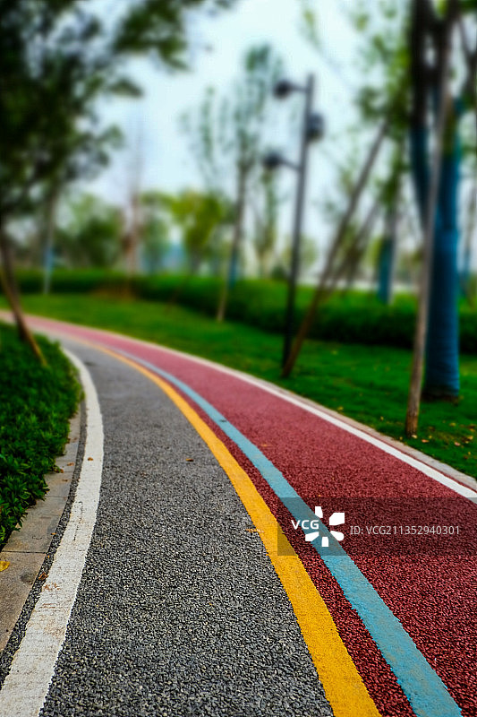 中国四川省绵阳市游仙区小枧镇东山运动公园图片素材