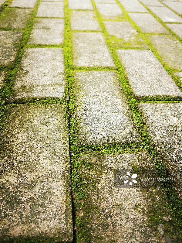 古砖地面图片素材