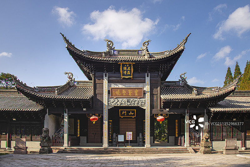 宁波五磊讲寺图片素材