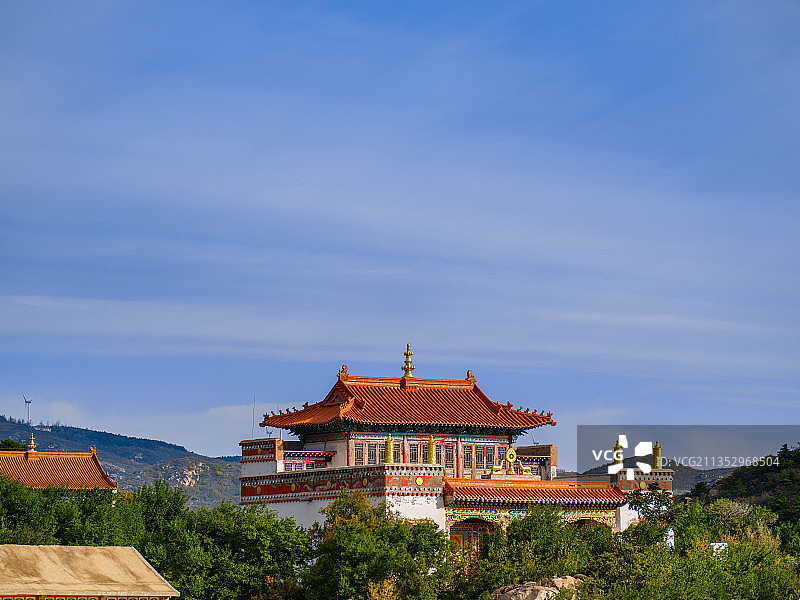 辽宁省阜新市阜新县海棠山药师殿图片素材