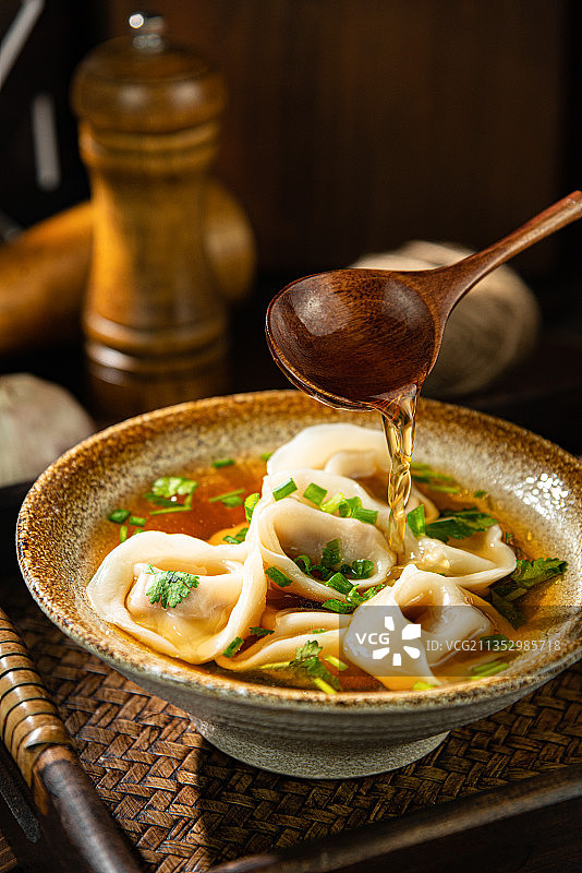 饺子 混沌 背景图 静物 小吃图片素材