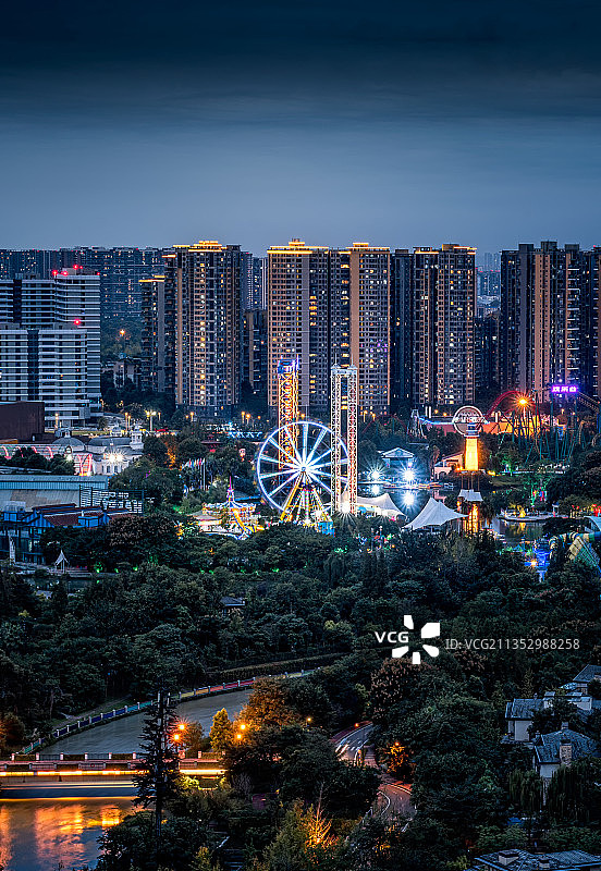 成都欢乐谷图片素材