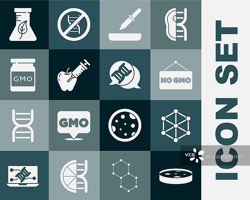 含细菌的培养皿，无转基因，无移液管图片素材