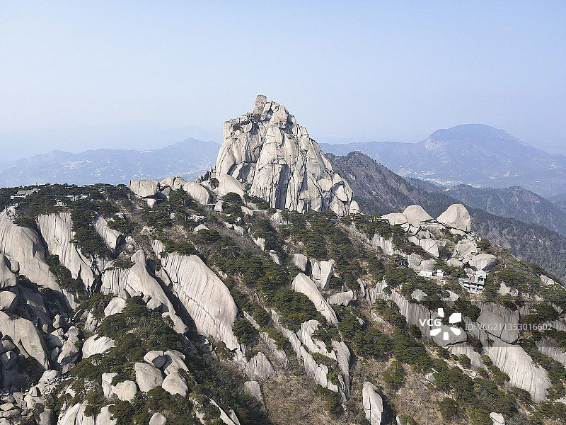 天柱山主峰图片素材