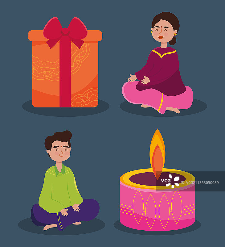 兄妹节图标合集图片素材