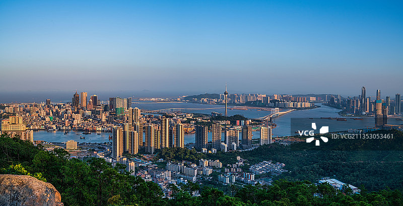 远望澳门图片素材