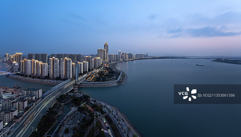 安徽省芜湖市滨江公园图片素材