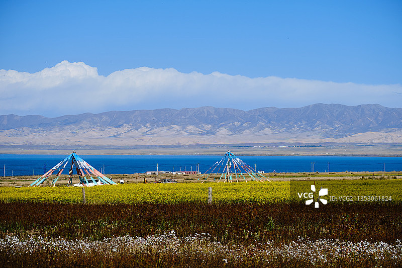 青海湖图片素材