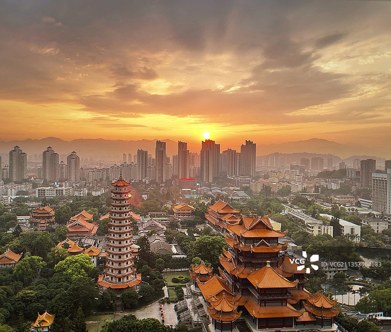 福州西禅寺图片素材