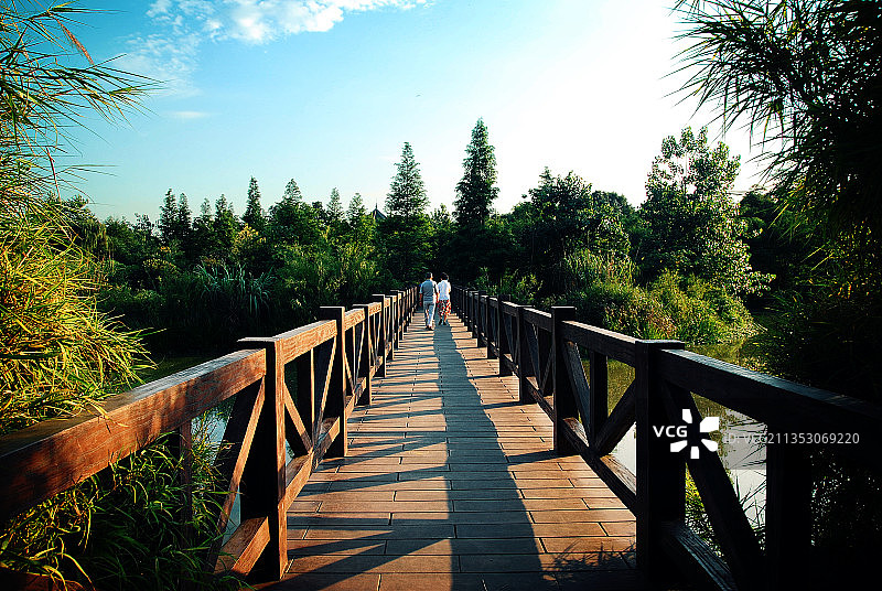 成都浣花溪公园图片素材