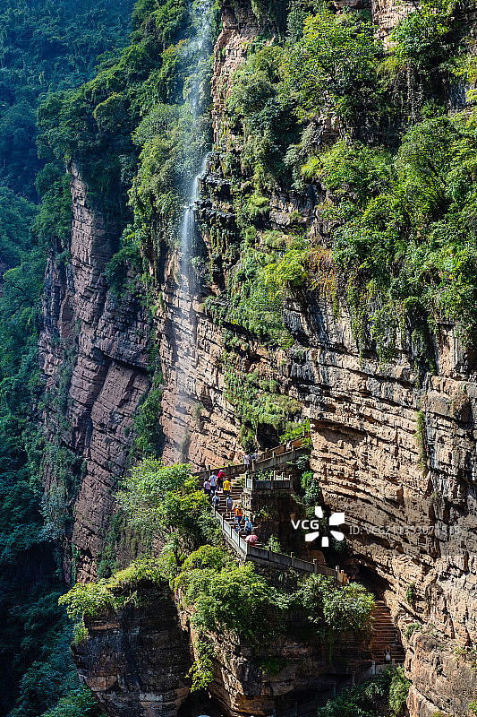 云南省楚雄州武定县己衣大裂谷图片素材