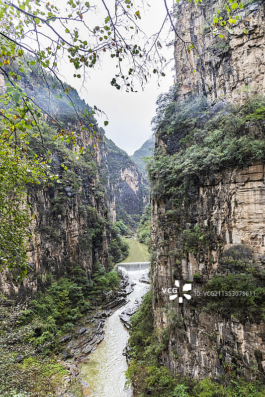 谷狭川长--红豆峡小景13图片素材