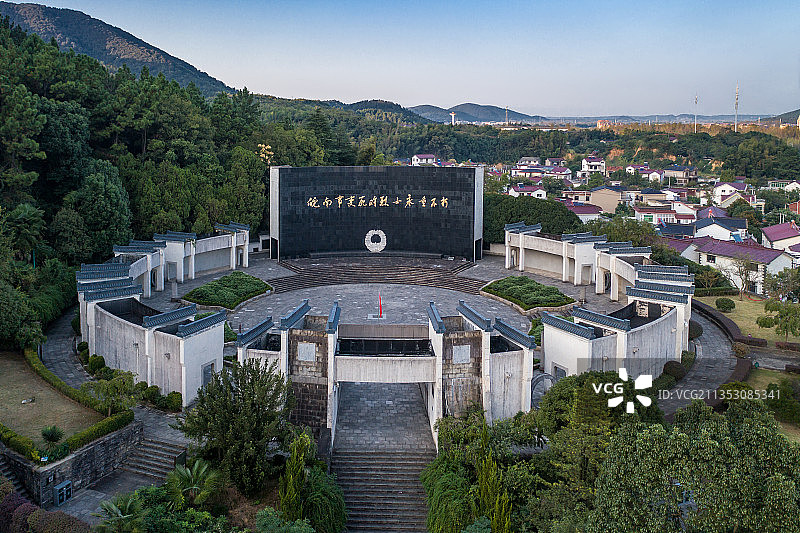 "皖南事变“烈士纪念馆图片素材