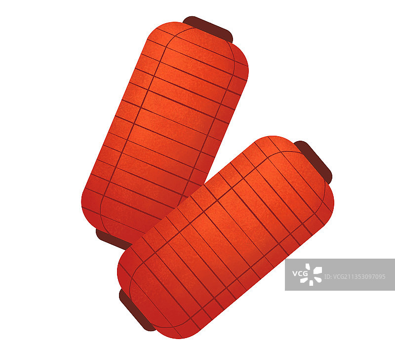 过年悬挂灯笼素材图片素材