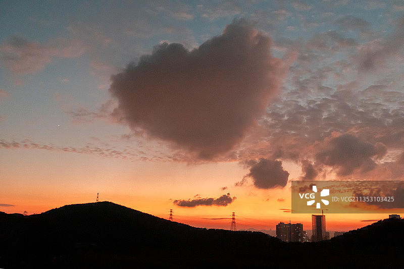 爱的云朵图片素材