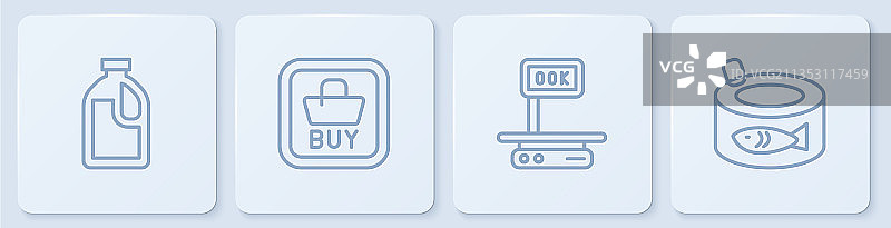 设置电子清洗剂线瓶图片素材