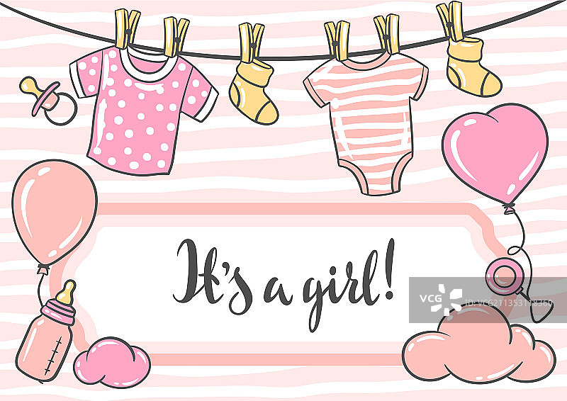 生日快乐贺卡邀请函图片素材