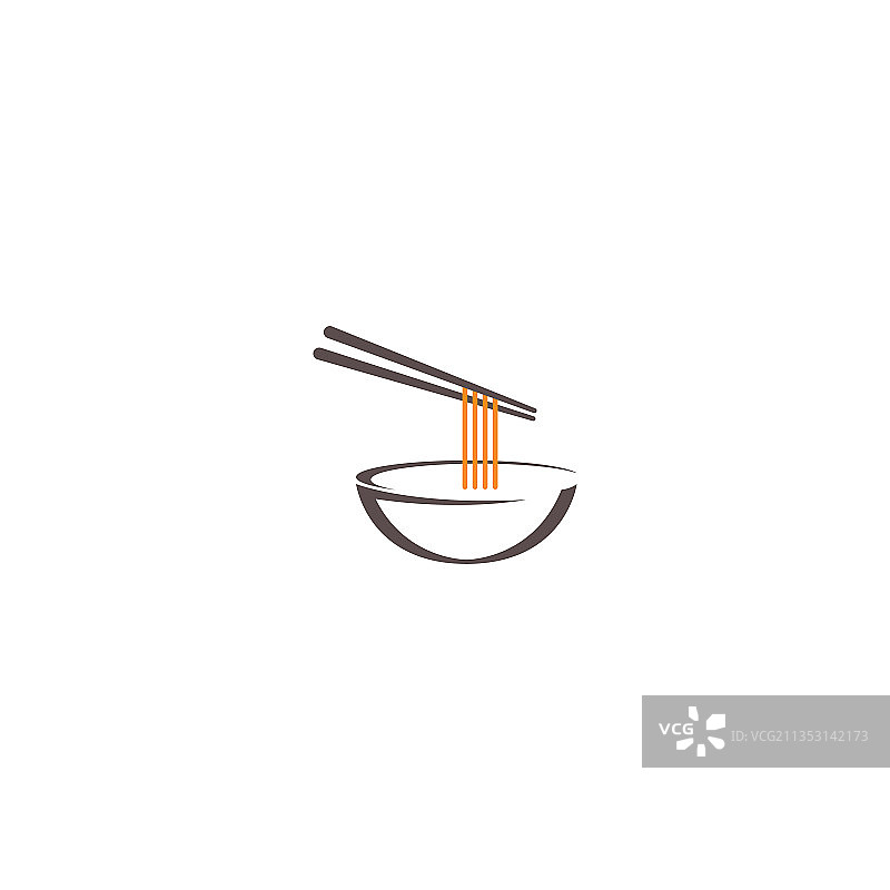 面条Logo设计模板图片素材