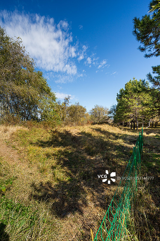 金长城遗址，金界壕遗址图片素材