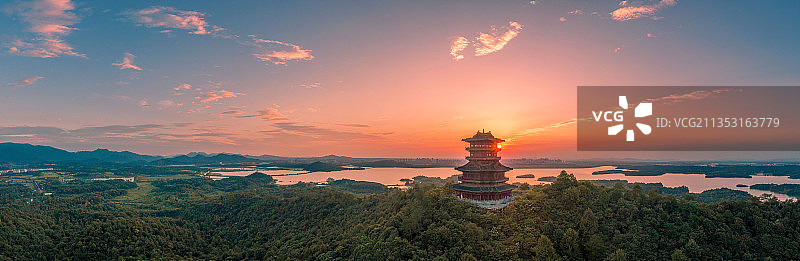 落日余晖图片素材