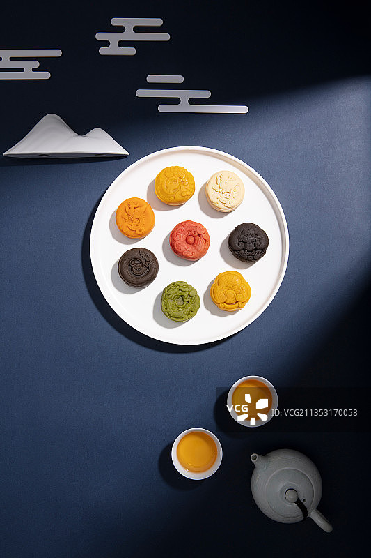 中秋节月饼图片素材