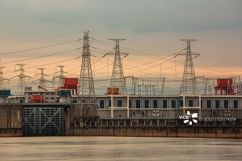 三峡电力-葛州坝电站图片素材