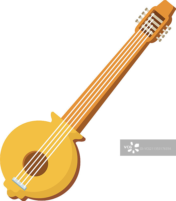 西塔琴乐器图片素材