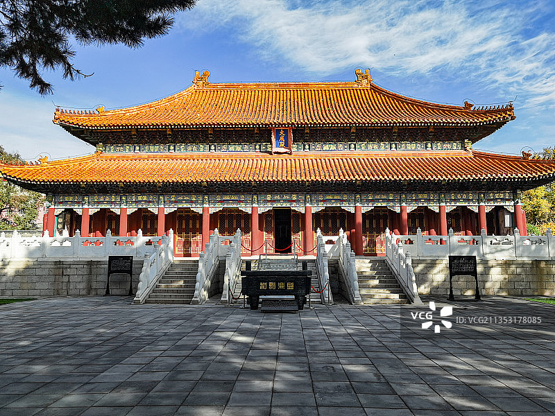 哈尔滨文庙大成殿图片素材