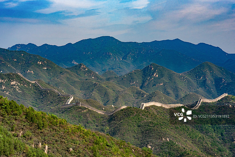 北京长城国家公园八达岭长城图片素材