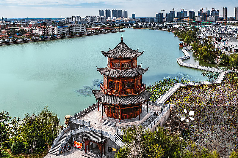 砀山古城图片素材