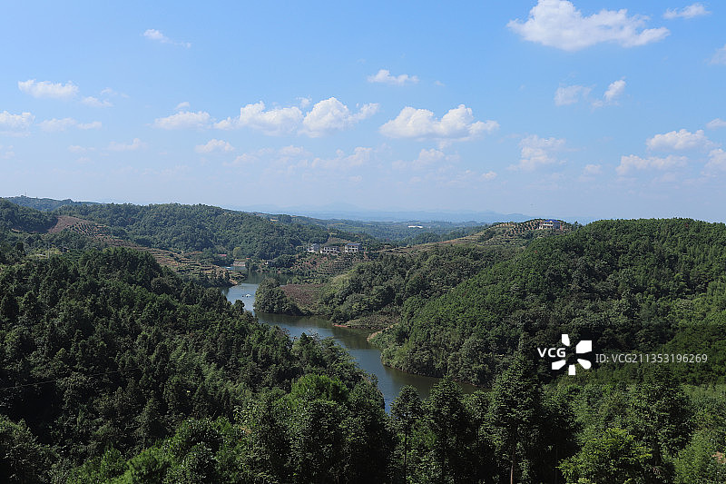 乡村景色图片素材
