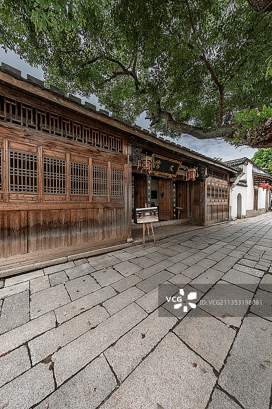 文儒坊的秋天图片素材